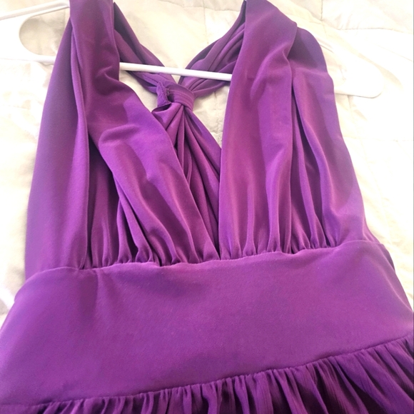 Beautiful Purple Spring/ Summer Dress - Picture 5 of 6